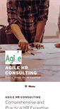 Mobile Screenshot of agilehrconsulting.com